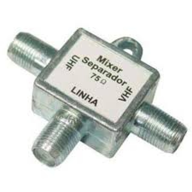 Só Tudo - MISTURADOR E SEPARADOR DE SINAIS VHF E UHF