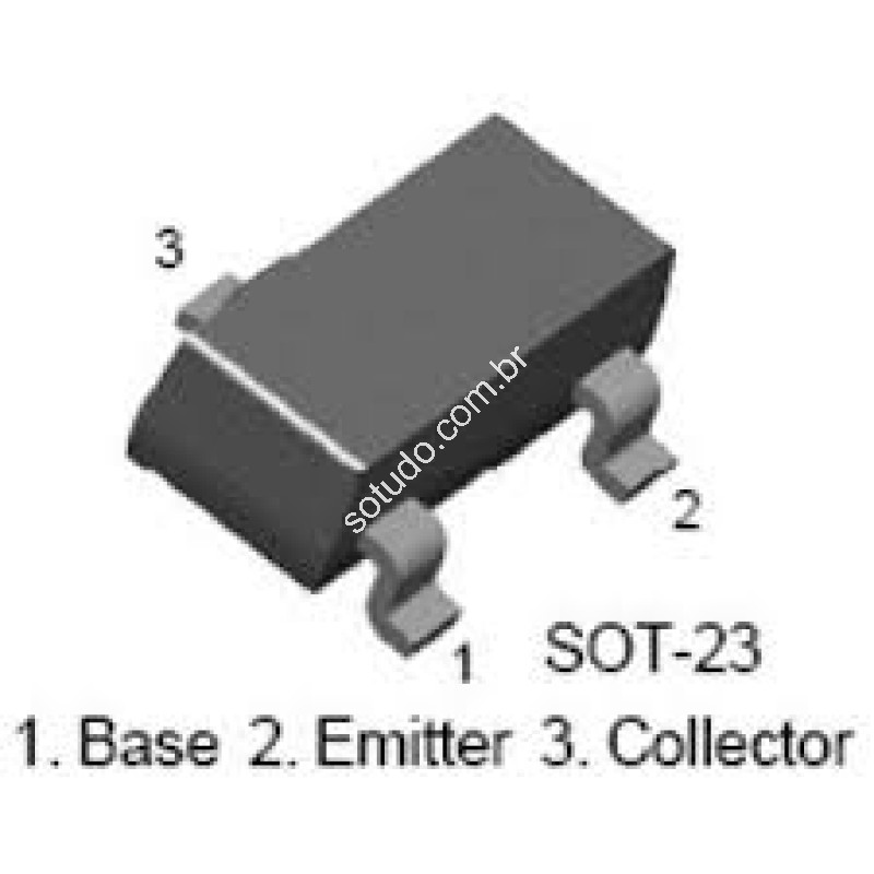 Só Tudo - TRANSISTOR BC847 SMD