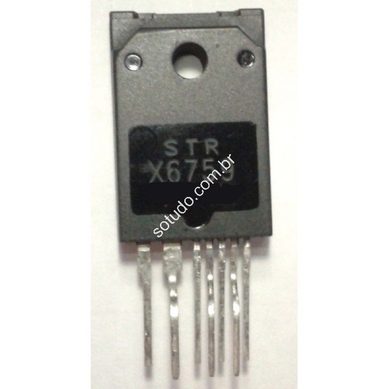 1 Pièce électronique STRX6759 - Genuine Sanken ZIP-7 - Neuf (peut Avoir De Petits Défauts D'usine)